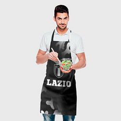 Фартук кулинарный Lazio sport на темном фоне, цвет: 3D-принт — фото 2