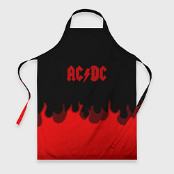 Фартук AC DC fire rock steel