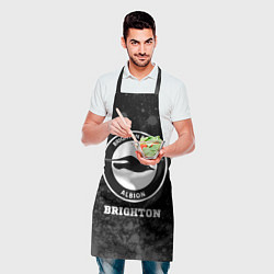 Фартук кулинарный Brighton sport на темном фоне, цвет: 3D-принт — фото 2