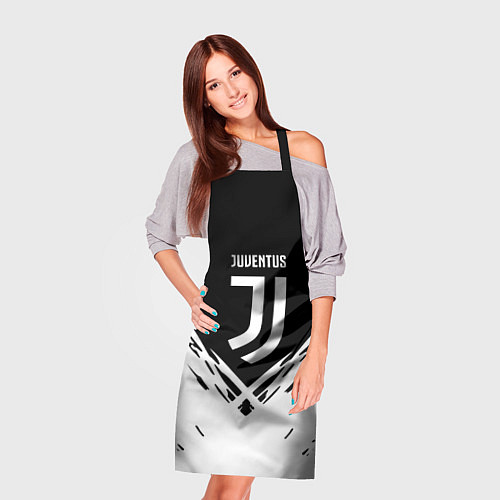 Фартук Juventus sport geometry fc club / 3D-принт – фото 3