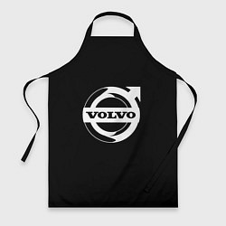 Фартук кулинарный Volvo white logo, цвет: 3D-принт