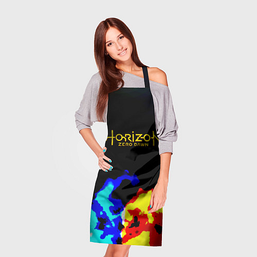 Фартук Horizon zero dawn огненный стиль / 3D-принт – фото 3