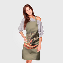 Фартук кулинарный Мастер и маргарита Аннушка, цвет: 3D-принт — фото 2