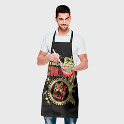 Фартук кулинарный Стилист - лучший из лучших, цвет: 3D-принт — фото 2