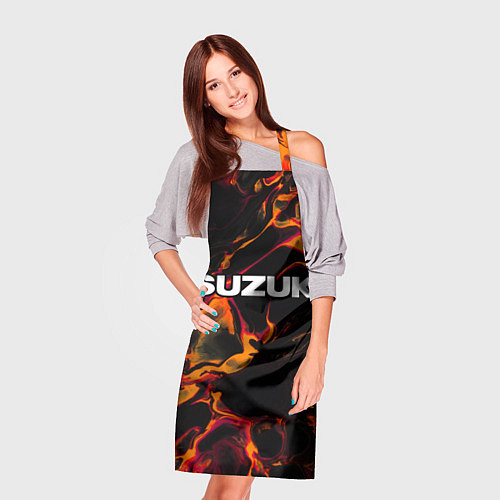Фартук Suzuki red lava / 3D-принт – фото 3