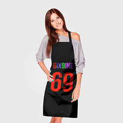 Фартук кулинарный 6ix9ine logo, цвет: 3D-принт — фото 2