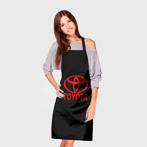 Фартук Toyota red logo / 3D-принт – фото 3