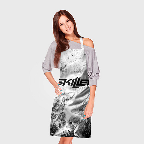 Фартук Skillet white graphite / 3D-принт – фото 3