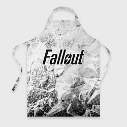 Фартук кулинарный Fallout white graphite, цвет: 3D-принт