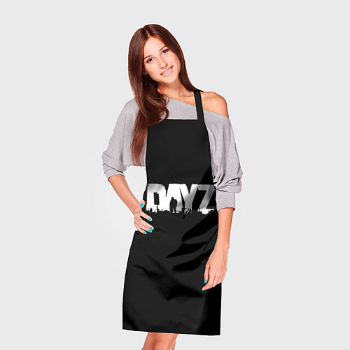 Фартук Dayz logo white / 3D-принт – фото 3
