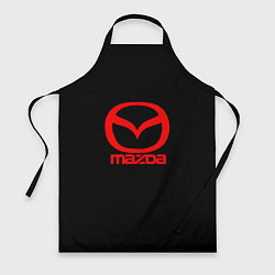 Фартук кулинарный Mazda red logo, цвет: 3D-принт