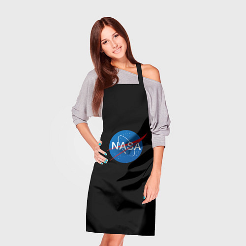 Фартук Nasa logo space blue / 3D-принт – фото 3