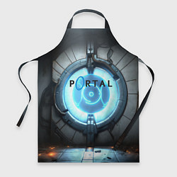 Фартук кулинарный Portal logo game, цвет: 3D-принт