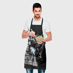 Фартук кулинарный Bender - kiss, цвет: 3D-принт — фото 2