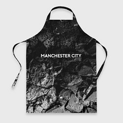 Фартук кулинарный Manchester City black graphite, цвет: 3D-принт