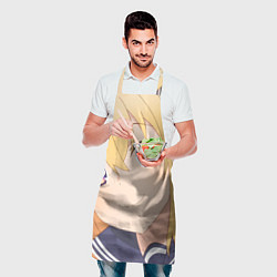 Фартук кулинарный Моя подруга олениха Нокотан Торако Коси, цвет: 3D-принт — фото 2