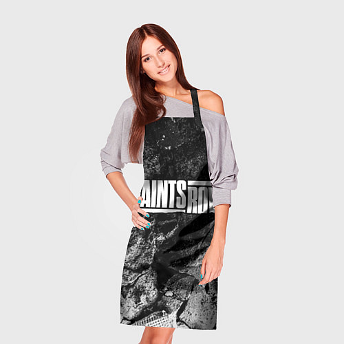 Фартук Saints Row black graphite / 3D-принт – фото 3