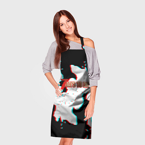 Фартук 7 Days to die glitch fire / 3D-принт – фото 3