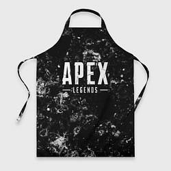 Фартук кулинарный Apex Legends black ice, цвет: 3D-принт