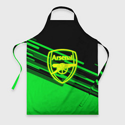 Фартук Arsenal geometry line green