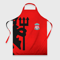 Фартук кулинарный Liverpool fc sport steel, цвет: 3D-принт