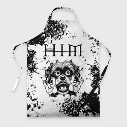 Фартук кулинарный HIM - рок пес, цвет: 3D-принт