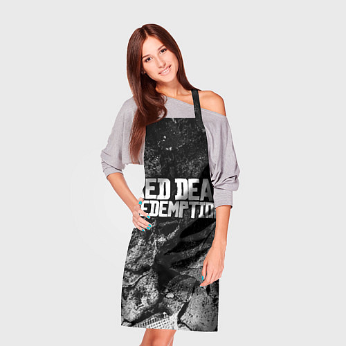 Фартук Red Dead Redemption black graphite / 3D-принт – фото 3