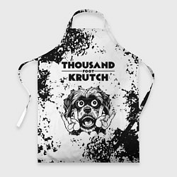 Фартук кулинарный Thousand Foot Krutch - рок пес, цвет: 3D-принт