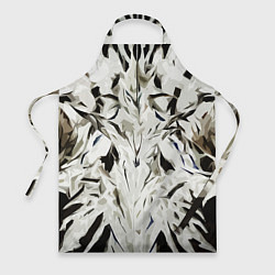 Фартук Black and white abstraction