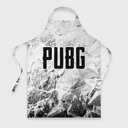 Фартук кулинарный PUBG white graphite, цвет: 3D-принт