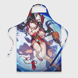 Фартук кулинарный Honkai Star Rail Sparkle beauty, цвет: 3D-принт