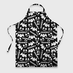 Фартук кулинарный Marshmello pattern music, цвет: 3D-принт