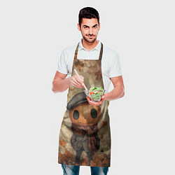 Фартук кулинарный Юный тыквенный Джек, цвет: 3D-принт — фото 2