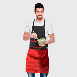 Фартук кулинарный Akame ga Kill - red gradient посередине, цвет: 3D-принт — фото 2