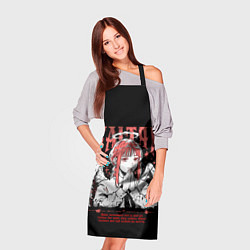 Фартук кулинарный Макима ангел - Человек бензопила, цвет: 3D-принт — фото 2