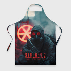 Фартук кулинарный Stalker 2 зараженная зона, цвет: 3D-принт