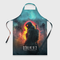 Фартук кулинарный Stalker 2 радиоактивный дым, цвет: 3D-принт