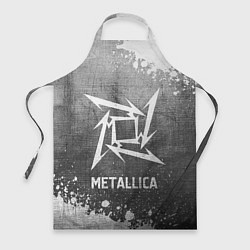 Фартук кулинарный Metallica - grey gradient, цвет: 3D-принт