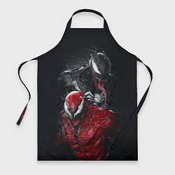 Фартук кулинарный Venom and Carnage, цвет: 3D-принт