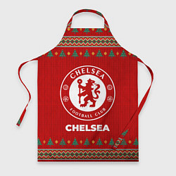 Фартук кулинарный Chelsea new year, цвет: 3D-принт