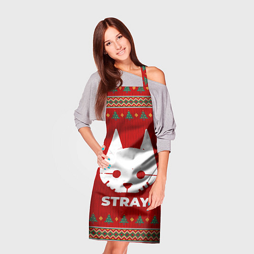 Фартук Stray new year / 3D-принт – фото 3