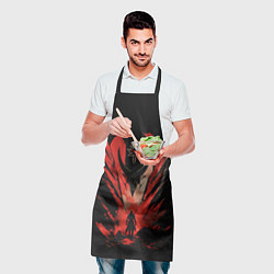 Фартук кулинарный Dragon age Inquisition art, цвет: 3D-принт — фото 2