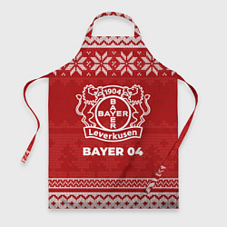 Фартук кулинарный Новогодний Bayer 04, цвет: 3D-принт