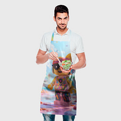 Фартук кулинарный Роблокс в солнечных очках, цвет: 3D-принт — фото 2