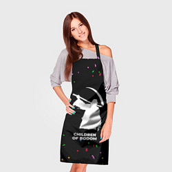 Фартук кулинарный Children of Bodom конфети, цвет: 3D-принт — фото 2