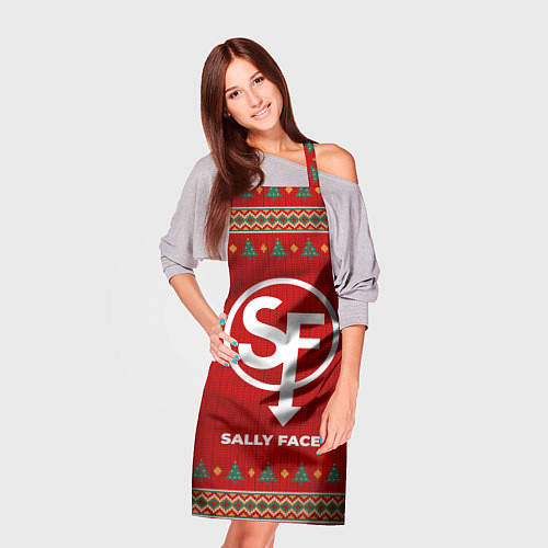 Фартук Sally Face new year / 3D-принт – фото 3