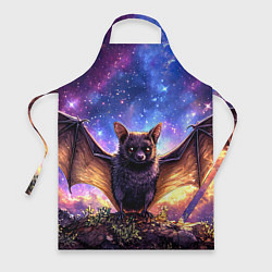 Фартук кулинарный Летучая мышь в космосе, цвет: 3D-принт