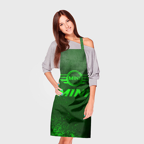 Фартук Mini - green gradient / 3D-принт – фото 3