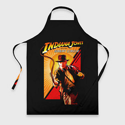 Фартук кулинарный Indiana Jones and the Great Circle, цвет: 3D-принт
