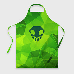 Фартук кулинарный Bleach green poly, цвет: 3D-принт